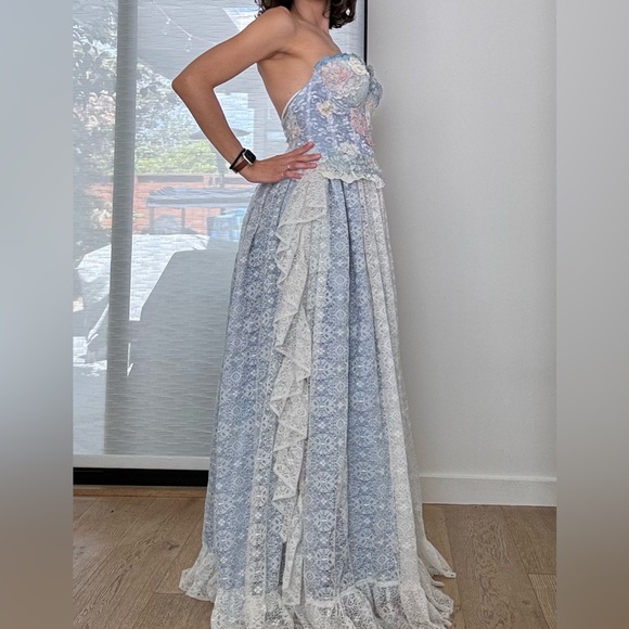 Magnificent, vintage, eco-friendly gown/ dress - Picture 4 of 12